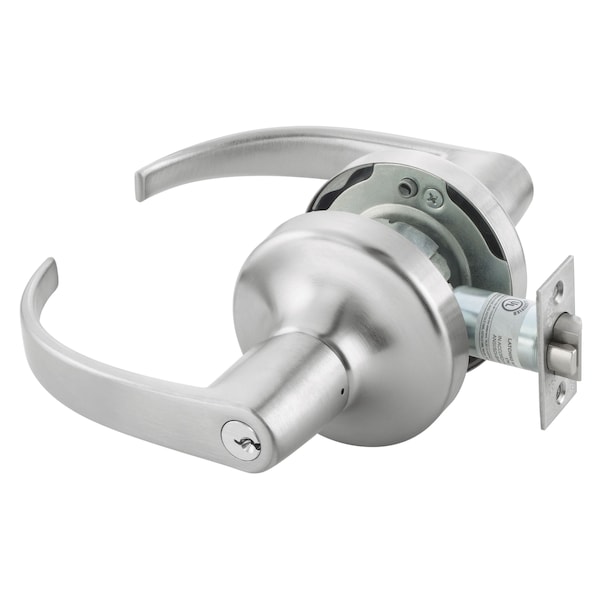 Yale Commercial Office Entry Pacific Beach Lever Grade 1 Cylindrical Lock with Para Keyway, 694 Latch, and PB4707LN626 - main